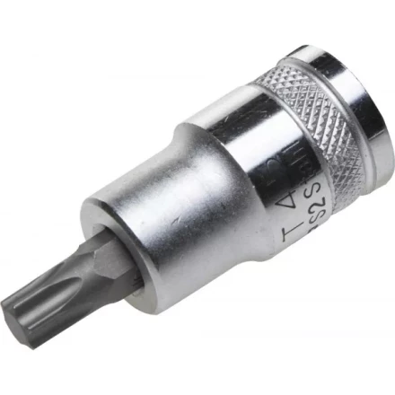 Торцовая бита-головка KRAFTOOL &quot;INDUSTRIE QUALITAT&quot;, материал S2, TORX, сатинированная, 1/2&quot;, Т45 27905-45_z01 купить в Тюмени