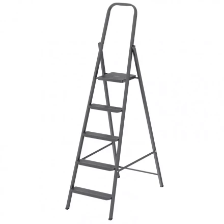 Стремянка 5 ступени компактная стальная Россия Сибртех 97945 купить в Тюмени