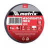 Изолента ПВХ 15 мм х 10 м черная 150 мкм Matrix 88771 купить в Тюмени