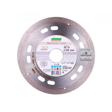 Алмазный отрезной диск 1A1R ESTHETE Distar 125*1.1*8*22,23 mm купить в Тюмени