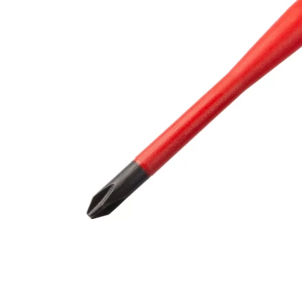 Набор диэлектрических отверток КВТ VDE НИО-2210к сталь S2, профиль SL, PH, PZ/FL и ключи для электрошкафов, 10 предметов (103017) купить в Тюмени