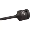 Торцовая головка KRAFTOOL "INDUSTRIE QUALITAT" ударная (1/2"), TORX, Cr-Mo, фосфатированная, T40 27952-40_z01 купить в Тюмени
