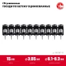 ЗУБР CN усиленные bullet point 15 х 3.05 мм, гвозди по бетону оцинкованные, 1000 шт (305387-15) купить в Тюмени