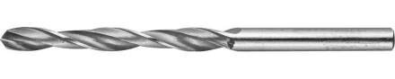 Сверло ЗУБР &quot;МАСТЕР&quot;  по металлу, цилиндрический хвостовик, быстрорежущая сталь Р6М5, 5х86мм 4-29621-086-5 купить в Тюмени