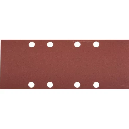 Лист шлифовальный ЗУБР &quot;МАСТЕР&quot;, 8 отверстий, для ПШМ на зажимах, Р180, 93х230мм, 5шт 35591-180 купить в Тюмени