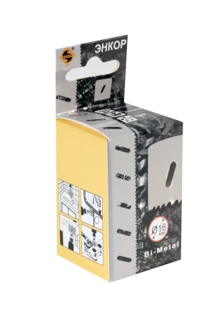 Коронка Bi-Metal Ф16 мм М3 Энкор 24116 купить в Тюмени