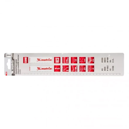 Полотна по дереву для сабельной пилы S1344D 275/4,3мм HCS 2 штуки  PRO Matrix 782011 купить в Тюмени
