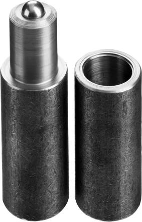 Петля СИБИН для металлических дверей, галтованная, цилиндрической формы, с впрессованным шариком, 16х90мм 37617-90-16 купить в Тюмени