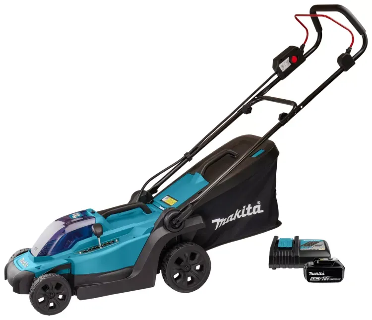 Аккумуляторная газонокосилка 33см MAKITA DLM330RT (1* АКБ 5 Ач, ЗУ) купить в Тюмени