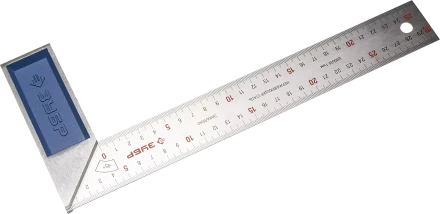 Усиленный столярный угольник ЗУБР 250 мм Профессионал 34393-25 купить в Тюмени