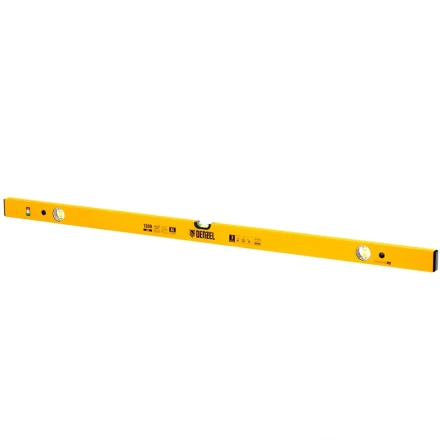 Уровень алюминиевый, 1200 мм, фрезерованный, 3 глазка Denzel 33684 купить в Тюмени