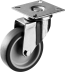 Колеса поворотные из термопластичной резины с полипропиленовым диском серия ПРОФЕССИОНАЛ купить в Тюмени