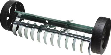 Грабли RACO садовые аэраторные, на колесах, оцинков., 12 зубцов, 400 мм 4230-53843 купить в Тюмени