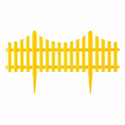 Забор декоративный Гибкий 24 x 300 см желтый Palisad 65016 купить в Тюмени