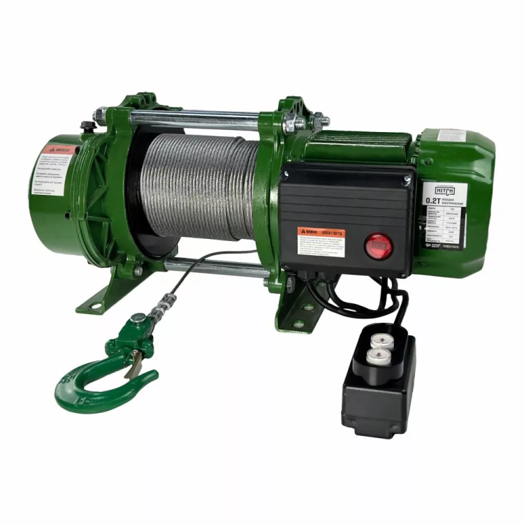 Лебедка электрическая HITCH KCD300 300кг 70м 220В (SZ086786) купить в Тюмени
