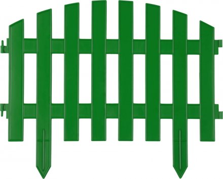 Забор декоративный GRINDA &quot;АР ДЕКО&quot;, 28x300см, зеленый 422203-G купить в Тюмени