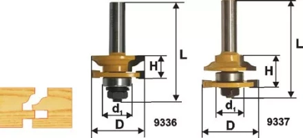 Набор фрез комб рамочных хв 12мм 9340 купить в Тюмени