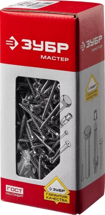 Саморезы по дереву, белый цинк, 3.5x45мм, 300шт, ЗУБР Мастер 4-300371-35-045 4-300371-35-045 купить в Тюмени