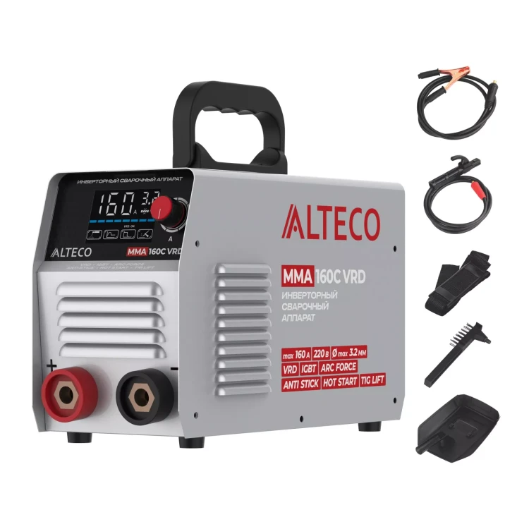 Инверторный сварочный аппарат ALTECO MMA 160C VRD 70220 купить в Тюмени