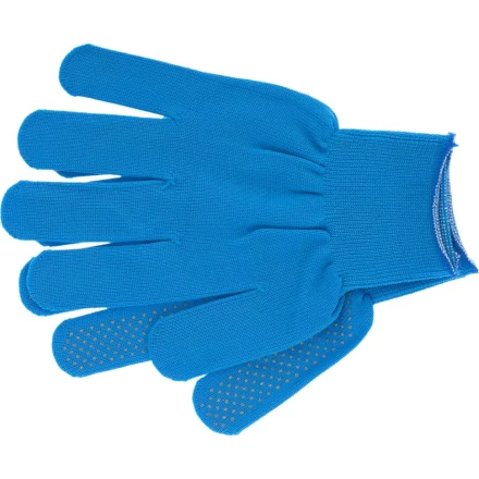 Перчатки нейлон 13 класс цвет &quot;ультрамарин&quot; XL 67841 купить в Тюмени