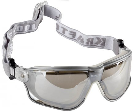Очки KRAFTOOL &quot;EXPERT&quot;, защитные с непрямой вентиляцией для маленького размера лица, поликарбонатная линза 11009 купить в Тюмени