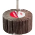 Круг шлифовальный ЗУБР &quot;МАСТЕР&quot; веерный лепестковый, на шпильке, тип КЛО, зерно-электрокорунд нормальный, P180, 40х80мм 36604-180 купить в Тюмени