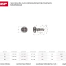 Саморезы ЗУБР "МАСТЕР" со сверлом оцинкованные, для крепления лист. металла до 2мм, полуцилиндр. головка, 3.8x11мм, 1000шт 4-300151-38-11 купить в Тюмени