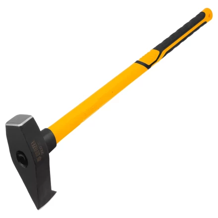 Колун-кувалда 3000 г Denzel 21851, кованая, фибергласовая  рукоятка c TPR покрытием, 880 мм купить в Тюмени