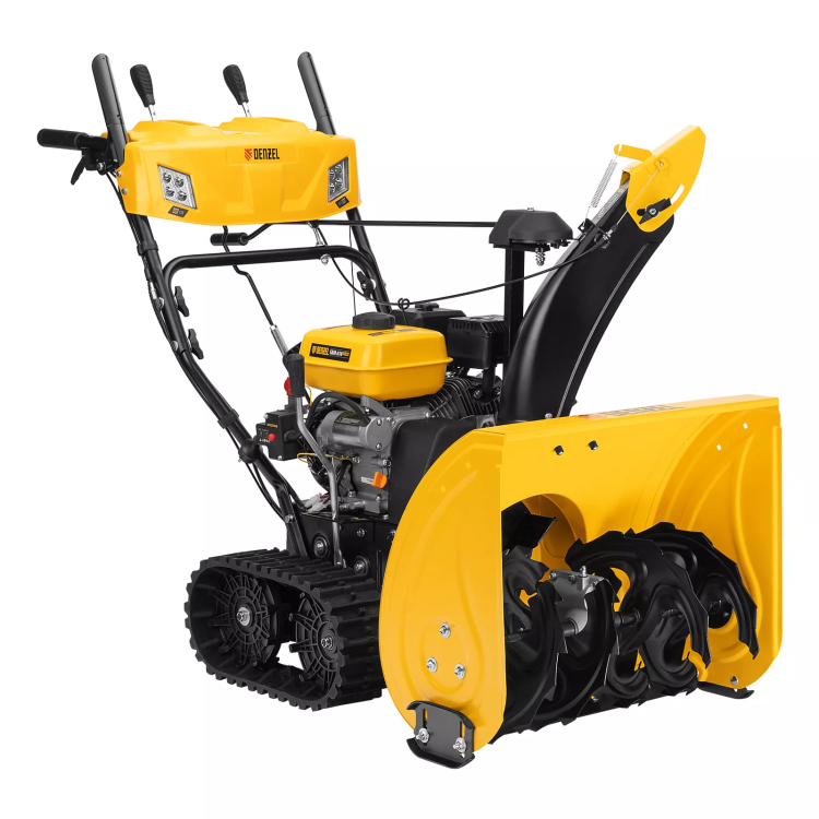 Бензиновая снегоуборочная машина Denzel SBM 610DT PRO, 212cc, гусеницы, эл.старт, блок. дифф. купить в Тюмени