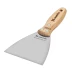 Шпательная лопатка из нержавеющей стали, 100 мм, буковая рукоятка, EFP Matrix 85617 купить в Тюмени