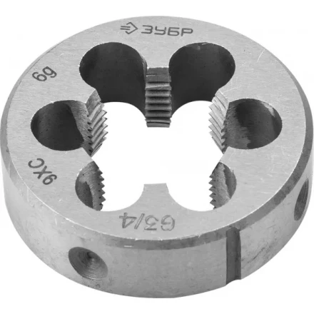 Плашка ЗУБР &quot;МАСТЕР&quot; круглая ручная для трубной резьбы, G 1/2&quot; 4-28032-1/2 купить в Тюмени