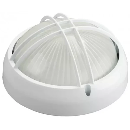 Светильник уличный СВЕТОЗАР &quot;ОРБИТА&quot; влагозащищенный, цвет белый, 60Вт SV-57311-W купить в Тюмени