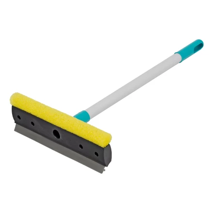 Щетка-окномойка с водосгоном, пластиковый черенок, 430х220 мм, Home Palisad 93590 купить в Тюмени