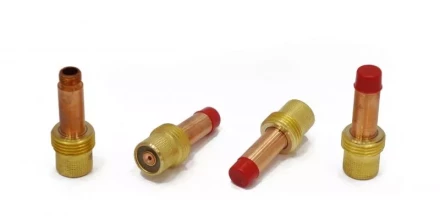 Держатель цанги с газовой линзой (GasLens) для аргонодуговой горелки TIG17-18-26 d 2.4мм купить в Тюмени