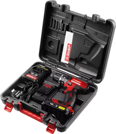 Дрель-шуруповерт 2 АКБ ДА-18-2-Ли КНМ2 серия МАСТЕР купить в Тюмени