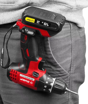 Дрель-шуруповерт 2 АКБ ДА-18-2-Ли КНМ2 серия МАСТЕР купить в Тюмени