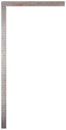 Угольник ЗУБР Цель 300 х 150 мм цельнометаллический нержавеющий Профессионал 34350-30 купить в Тюмени