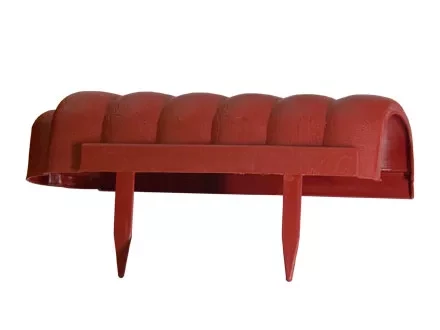 Бордюр &quot;Улитка&quot; 7 х 350 см терракот  Россия 65045 купить в Тюмени