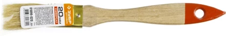 Кисть плоская ЗУБР &quot;УНИВЕРСАЛ-ОПТИМА&quot;, светлая щетина, деревянная ручка, 20мм 01099-020_z01 купить в Тюмени