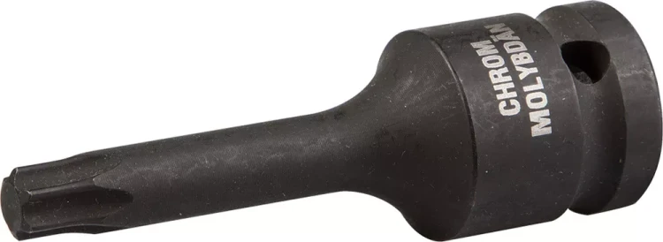 Торцовая головка KRAFTOOL "INDUSTRIE QUALITAT" ударная (1/2"), TORX, Cr-Mo, фосфатированная, T50 27952-50_z01 купить в Тюмени