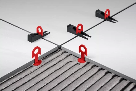 ЗУБР СВП, комплект: 1,0 мм, зажим + клин, 250 + 250 шт, система выравнивания плитки (33851-H250) купить в Тюмени