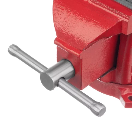 Тиски слесарные, 125 мм, поворотные, с наковальней// Matrix 18601 купить в Тюмени