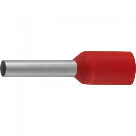 Наконечник СВЕТОЗАР штыревой, изолированный, для многожильного кабеля, красный, 1,0 мм2, 25шт 49400-10 купить в Тюмени