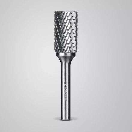 Зубр Твердосплавная борфреза B - цилиндр с торцевыми зубьями, 14 х 25 мм (28801-14-25) купить в Тюмени