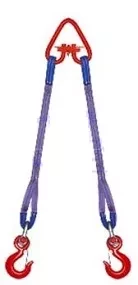 Строп текстильный двухветвевой 2СТ 8 т L=6 м SF7 180 мм Звено РТ-3 купить в Тюмени