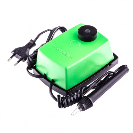 Электроприбор для выжигания по дереву &quot;Узор 1&quot; с подставкой запасная игла 5 проекций Сибртех. 91304 купить в Тюмени