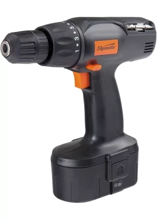 Аккумуляторная дрель - шуруповерт 18 В 0-550 об/мин 1 аккумулятор Sparta 94811 купить в Тюмени