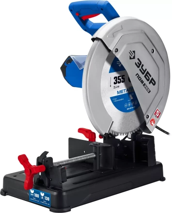 ЗУБР 355 мм, 2000 Вт, монтажная пила (отрезная) с пильным диском, Профессионал (ПОМ-355-Н) купить в Тюмени