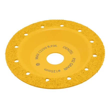 Чашка твёрдосплавная зачистная,125 мм, Плоская, мелкое зерно #32// Denzel 72978 купить в Тюмени