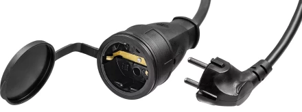 ЗУБР КГ-325-Ш, КГ, 3 х 2.5 мм2, 20 м, IP44, 4000 Вт, силовой удлинитель-шнур, Профессионал (55017-20) купить в Тюмени